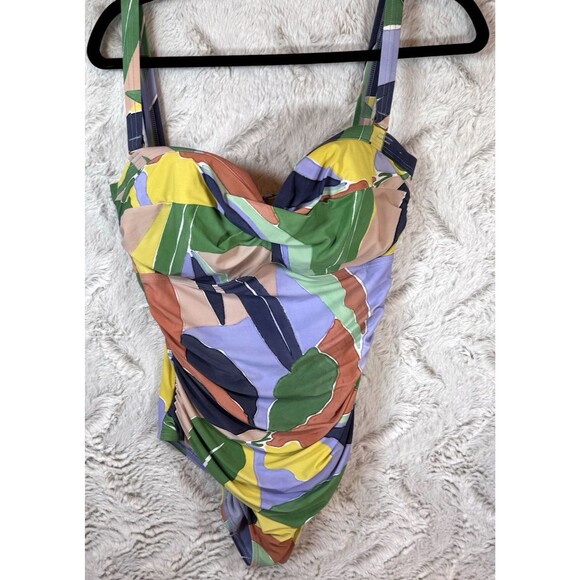 Artesands L’Avana Botticelli Swimsuit Multicolor Size 8 D/DD One Piece Beach - Picture 10 of 16
